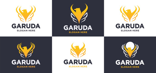 Eagle bird logo, , abstract, bird mascot concept.