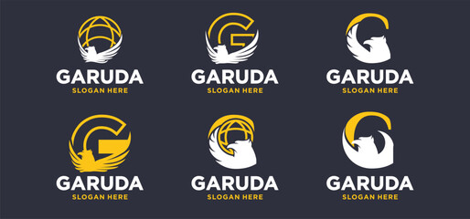 Eagle bird logo, , abstract, bird mascot concept.