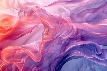 Obraz premium Abstract chaotic wavy surface. Creative background design with vibrant colors,