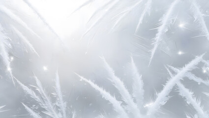 icicles on a white background