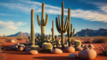cactus in the desert