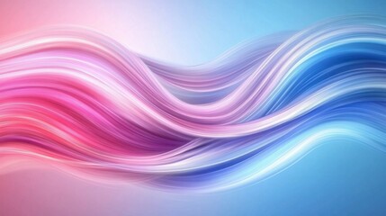 Fototapeta premium Abstract Waves in Pink and Blue Background
