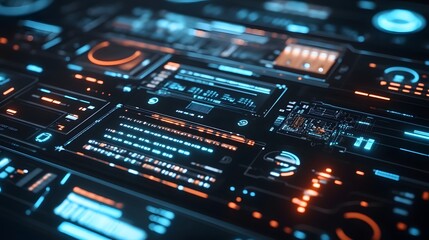 Fototapeta premium Update software application and hardware upgrade technology concept. 