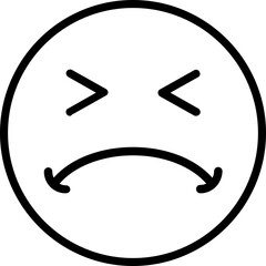 Emoticon Emoji vector Icon with isolated background 