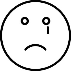 Emoticon Emoji vector Icon with isolated background 