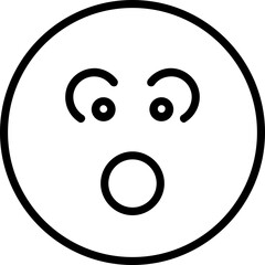 Emoticon Emoji vector Icon with isolated background 