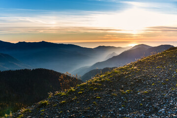 Autumn in the mountains