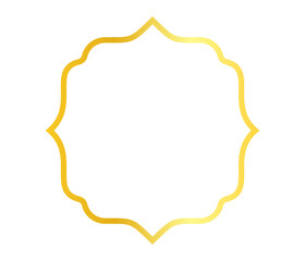 Vintage frame , Golden fraem