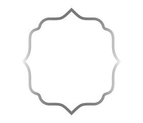 Vintage frame , Silver frame