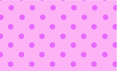 Pink polka dots background