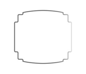 Vintage frame , Silver frame