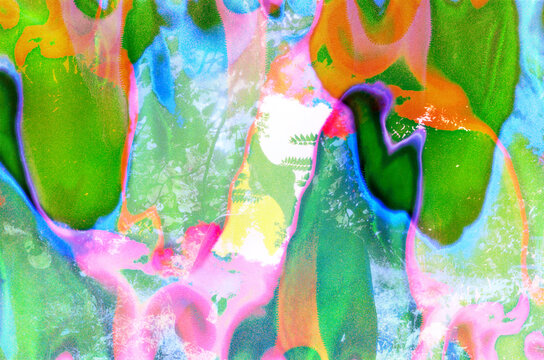 abstract watercolor painting