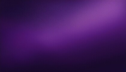 Obraz premium deep purple gradient background with a grainy texture, ideal for enhancing the visual depth of posters, banners, or digital art.