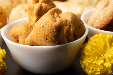 Mini Samosa Potato stuffed mini Samosa