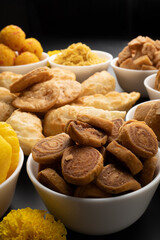 Diwali snacks Diwali faral Festival food items Festival snacks from Maharashtra