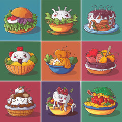 Creative food Victor collection