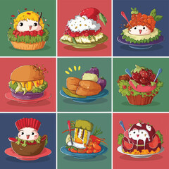 Creative food Victor collection