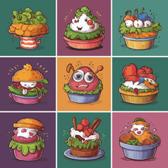 Creative food Victor collection