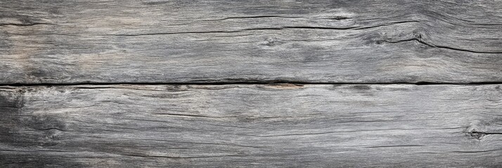 Obraz premium Vintage Grey Wood Plank Texture. Weathered Background with Copy Space
