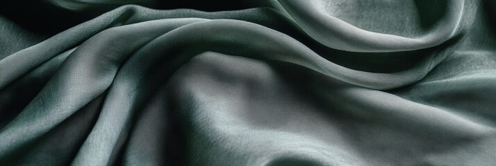 Obraz premium Flowing Wool Drapery. Luxurious Fall Wallpaper with Graceful Folds and Elegant Texture.