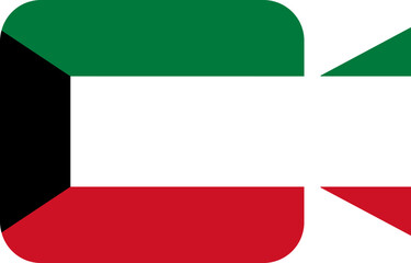 Kuwait flag on Video Call