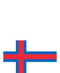 Obraz premium Faroe Island Flag on Gift Icon