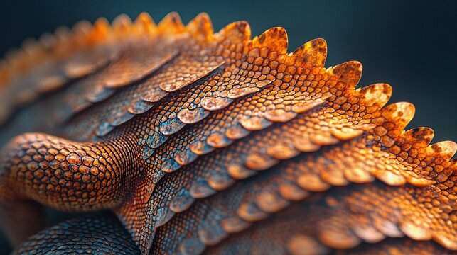 Single Lizard Scale