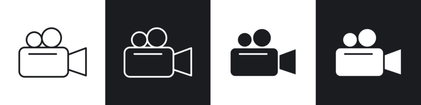 recommend clip art: Video camera icon