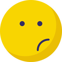 Emoticon Emoji vector Icon with isolated background 