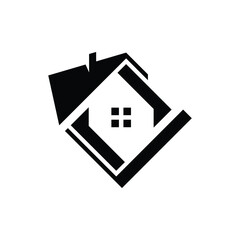 Simple home logo design inspiration