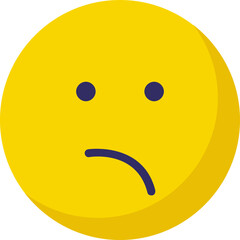 Emoticon Emoji vector Icon with isolated background 