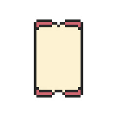 border frame rectangle pixel art