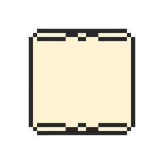 border frame rectangle pixel art