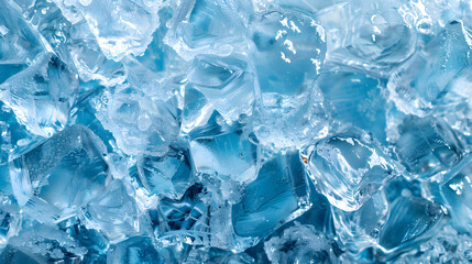 Obraz premium A Background Completely Filled with Ice, Showcasing Their Natural Texture.