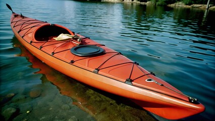 kayak on the lake