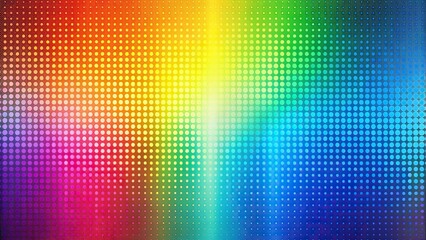 Abstract colorful background with blue doted gradient blend