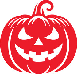 Halloween pumpkins scary face cartoon vector isolated .Jack o'lantern's