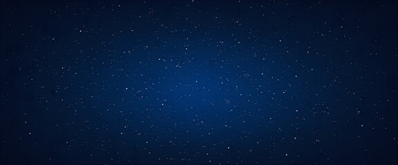 Obraz premium Starry night sky with a deep blue cosmic background