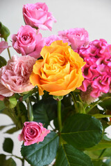 カラフルな花束