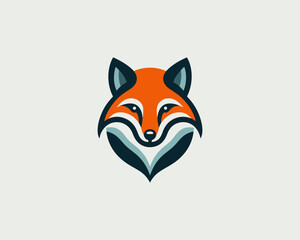 red fox face icon
