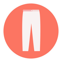 Clothes & Accessories round colored icon pack