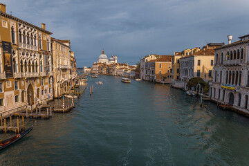 Beaufitul canal streets in Venice, Italy