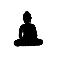 buddha statue silhouette