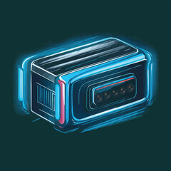 Fototapeta premium New Tech Art Victor