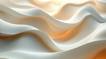 Obraz premium Soft Beige Gradient with Subtle Shadows, a minimalistic texture evoking calmness and simplicity in design, perfect for backgrounds or decor