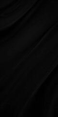 Fototapeta premium Graceful, swirling curves emerging from a dark backdrop, emphasizing fluidity and a dynamic sense of movement, inviting contemplation. Black background with smooth lines. Generative AI