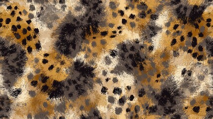 Abstract animal print pattern