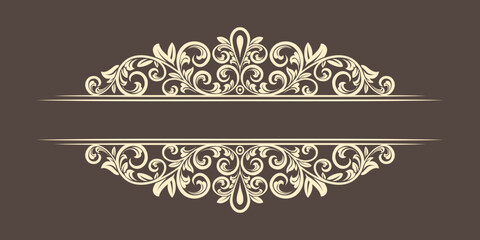vintage border elements © RIko Purnomo