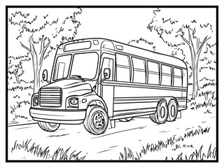 coloring pages cute transportation kids funny