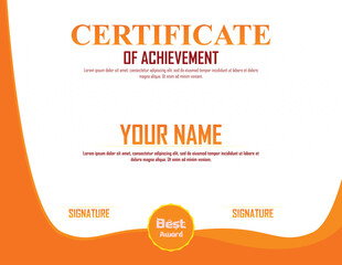 Certificate template design post design